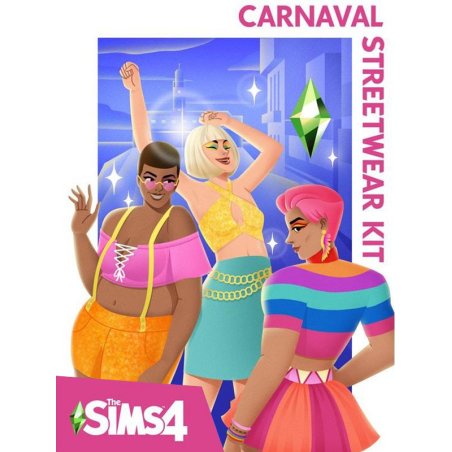 The Sims 4   Carnaval Streetwear Kit DLC PC EA Kod Klucz