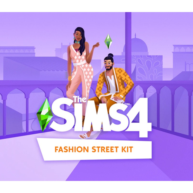 The Sims 4   Fashion Street Kit DLC PC EA Kod Klucz