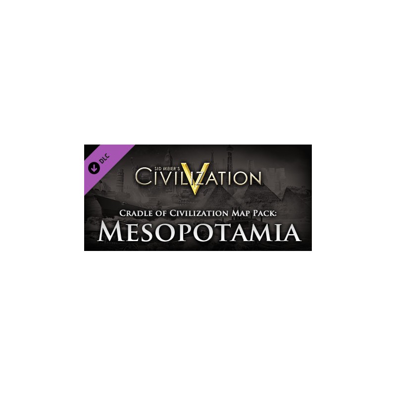 Sid Meiers Civilization V   Cradle of Civilization  Mesopotamia DLC Steam Kod Klucz