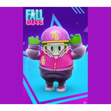 Fall Guys   Purple Hipster Costume DLC XBOX One / Xbox Series X|S Kod Klucz