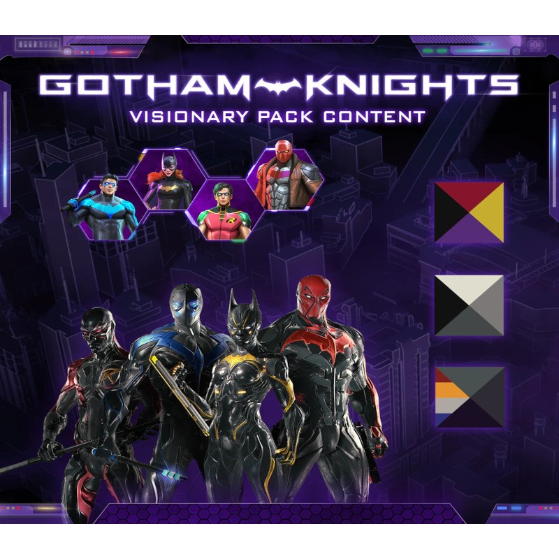 Gotham Knights   Visionary Pack DLC EN Language Only   PS4 Kod Klucz