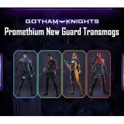Gotham Knights   Promethium New Guard Transmogs Skin DLC   PS5 Kod Klucz