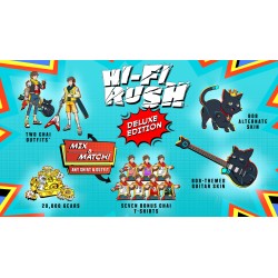 Hi Fi RUSH   Deluxe Edition Upgrade Pack DLC   Xbox Series X|S / PC Kod Klucz