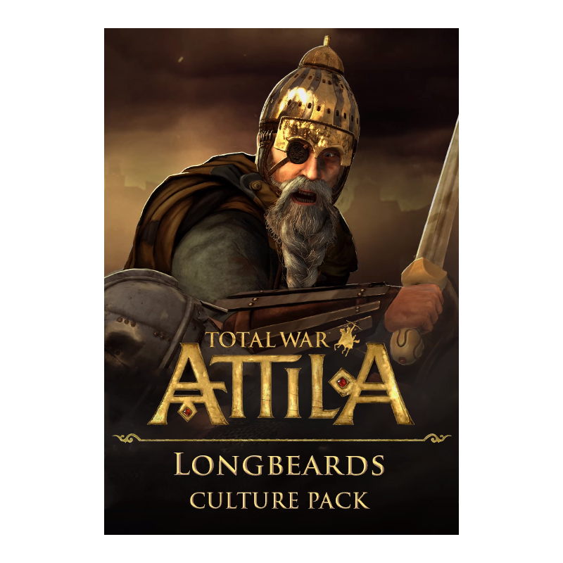 Total War  ATTILA   Longbeards Culture Pack DLC PC Steam Kod Klucz