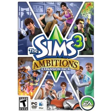 The Sims 3   Ambitions Expansion Pack DLC EA Kod Klucz