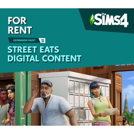 The Sims 4   For Rent  Street Eats Digital Content DLC EA Kod Klucz