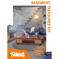 The Sims 4   Basement Treasures Kit DLC EA Kod Klucz