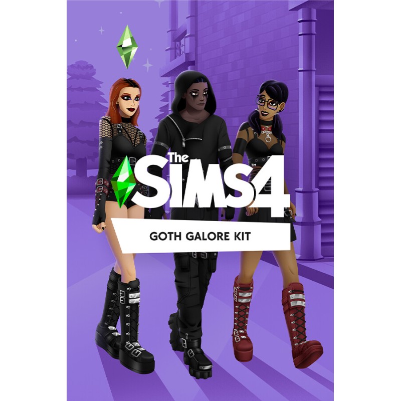 The Sims 4   Goth Galore Kit DLC EA Kod Klucz