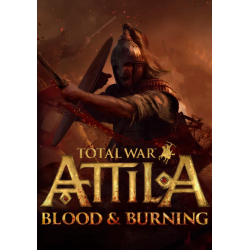 Total War  ATTILA   Blood and Burning DLC PC Steam Kod Klucz