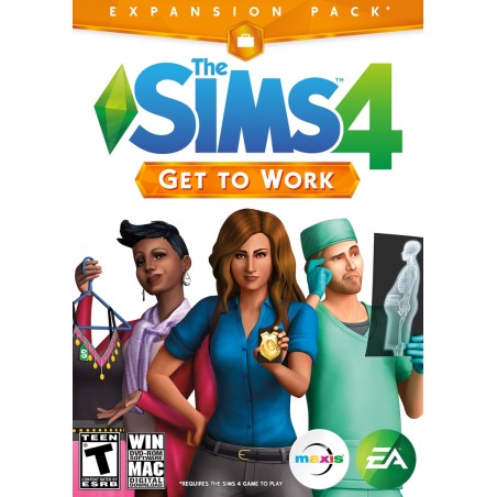 The Sims 4   Get to Work DLC CZ/RU/PL Languages Only PC EA Kod Klucz