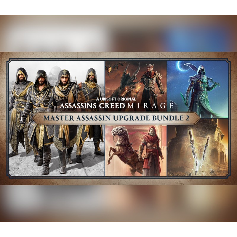 Assassins Creed Mirage   Master Assassin Upgrade Bundle 2 DLC   XBOX One / Xbox Series X|S Kod Klucz