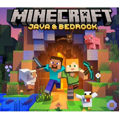Minecraft  Java and Bedrock Edition for PC Windows 10 Kod Klucz