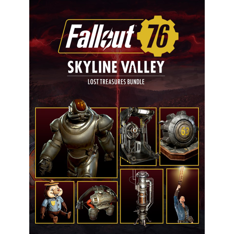 Fallout 76  Skyline Valley   Lost Treasures Bundle DLC PC Steam Kod Klucz