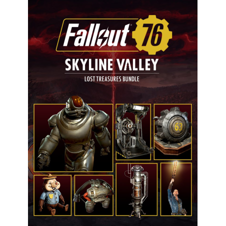 Fallout 76  Skyline Valley   Lost Treasures Bundle DLC PC Steam Kod Klucz