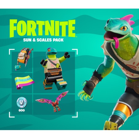 Fortnite   Sun and Scales Pack DLC   XBOX One / Xbox Series X|S Kod Klucz