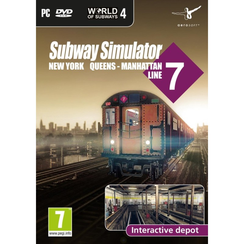 World of Subways 4 – New York Line 7 PC Steam Kod Klucz