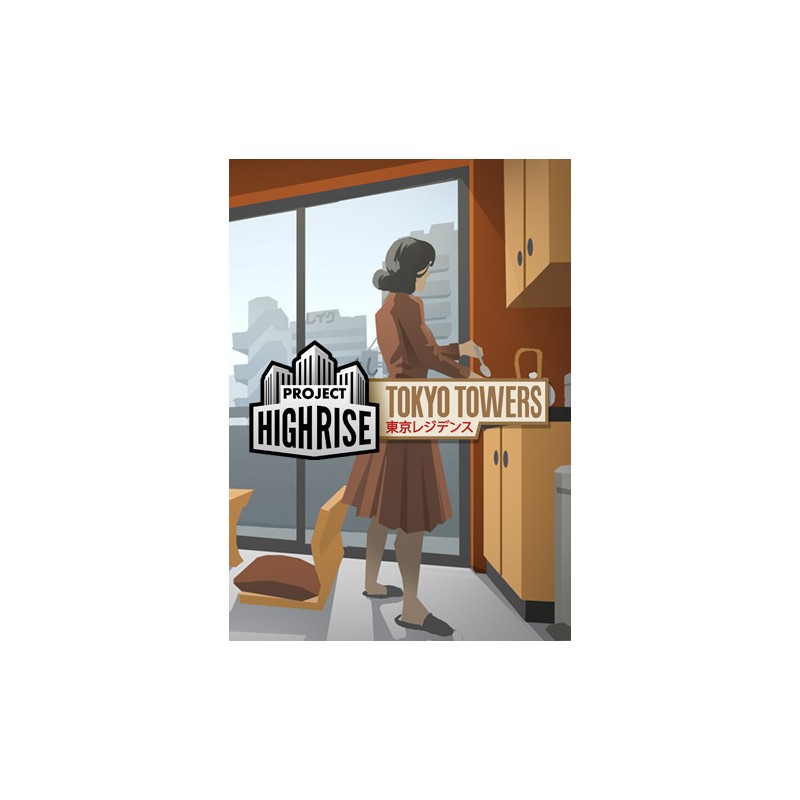 Project Highrise   Tokyo Towers DLC   PC Steam Kod Klucz