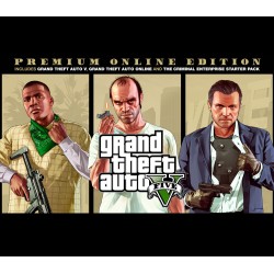 Grand Theft Auto V  Premium Online Edition and Whale Shark Card Bundle   XBOX One / Xbox Series X|S Kod Klucz