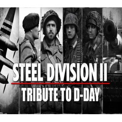 Steel Division 2   Tribute to D Day Pack DLC   PC Steam Kod Klucz