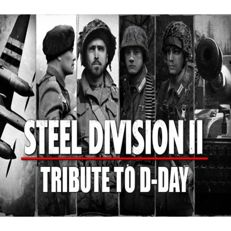 Steel Division 2   Tribute to D Day Pack DLC   PC Steam Kod Klucz