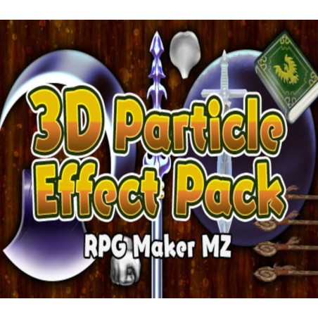 RPG MAKER MZ   3D Particle Effect Pack DLC PC Steam Kod Klucz