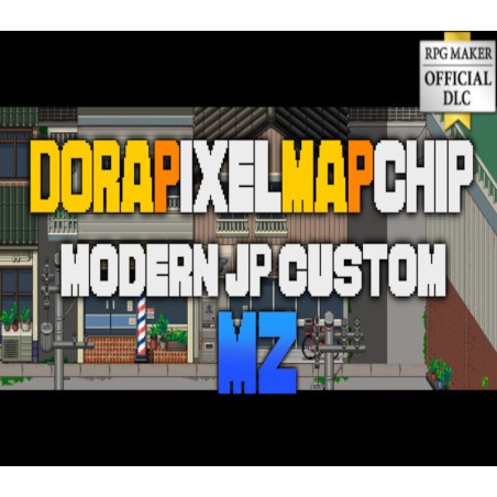 RPG MAKER MZ   DorapixelMapChips   Modern JP DLC PC Steam Kod Klucz