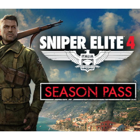 Sniper Elite 4   Season Pass DLC   PC Steam Kod Klucz