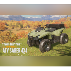 theHunter  Call of the Wild   ATV Saber 4X4 DLC   PC Steam Kod Klucz