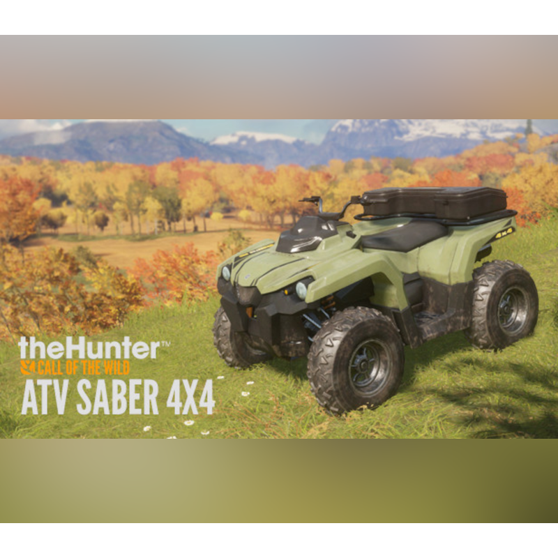 theHunter  Call of the Wild   ATV Saber 4X4 DLC   PC Steam Kod Klucz