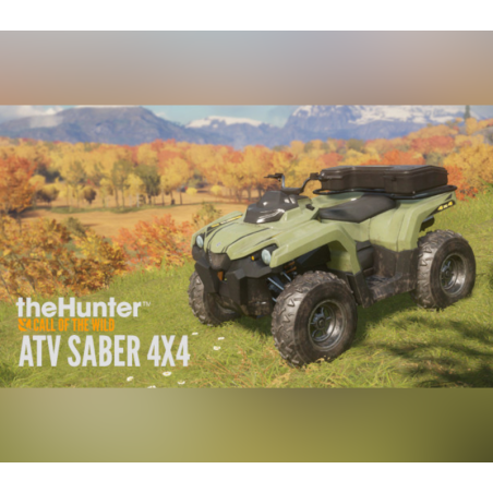 theHunter  Call of the Wild   ATV Saber 4X4 DLC   PC Steam Kod Klucz