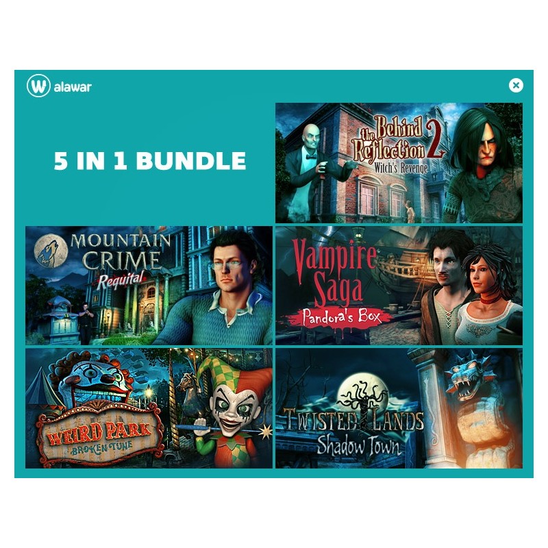 Hidden Object Bundle 5 in 1 Steam Kod Klucz