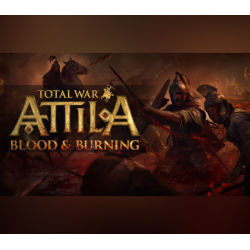 Total War  ATTILA   Blood and Burning DLC   PC Steam Kod Klucz