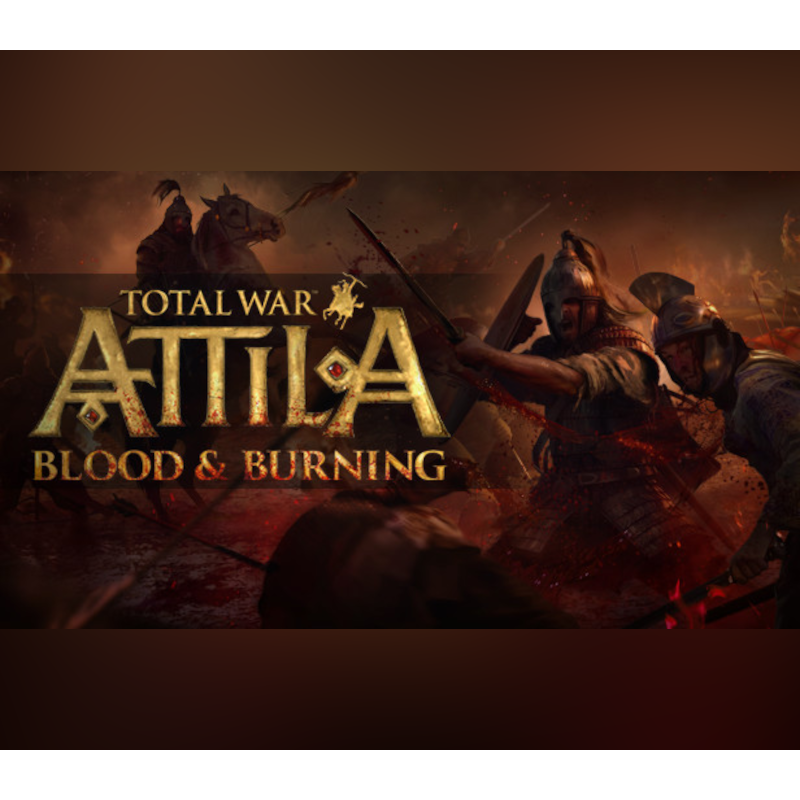 Total War  ATTILA   Blood and Burning DLC   PC Steam Kod Klucz