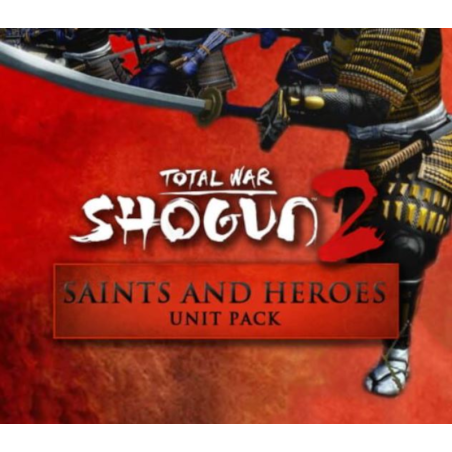 Total War  SHOGUN 2   Saints and Heroes Unit Pack DLC   PC Steam Kod Klucz