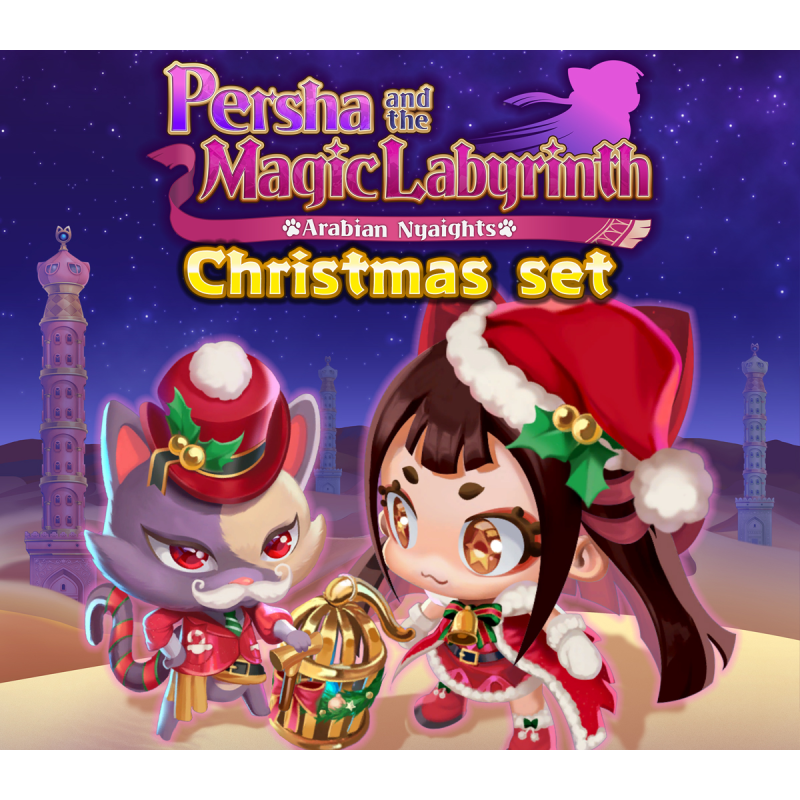 Persha and the Magic Labyrinth   "Christmas set" Costume Set DLC PC Steam Kod Klucz