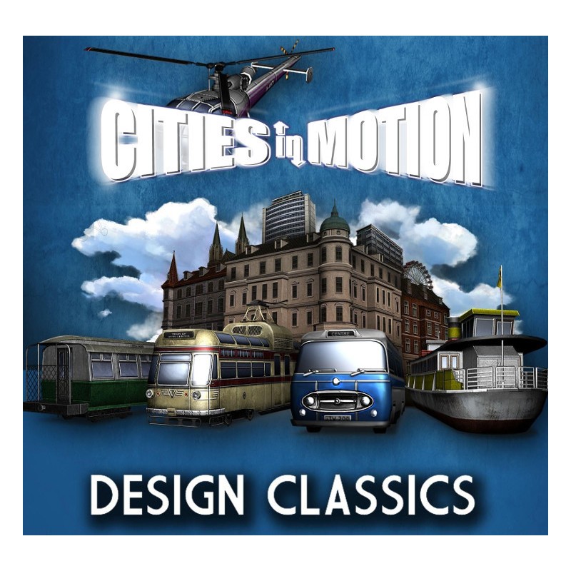 Cities in Motion   Design Classics DLC   PC Steam Kod Klucz