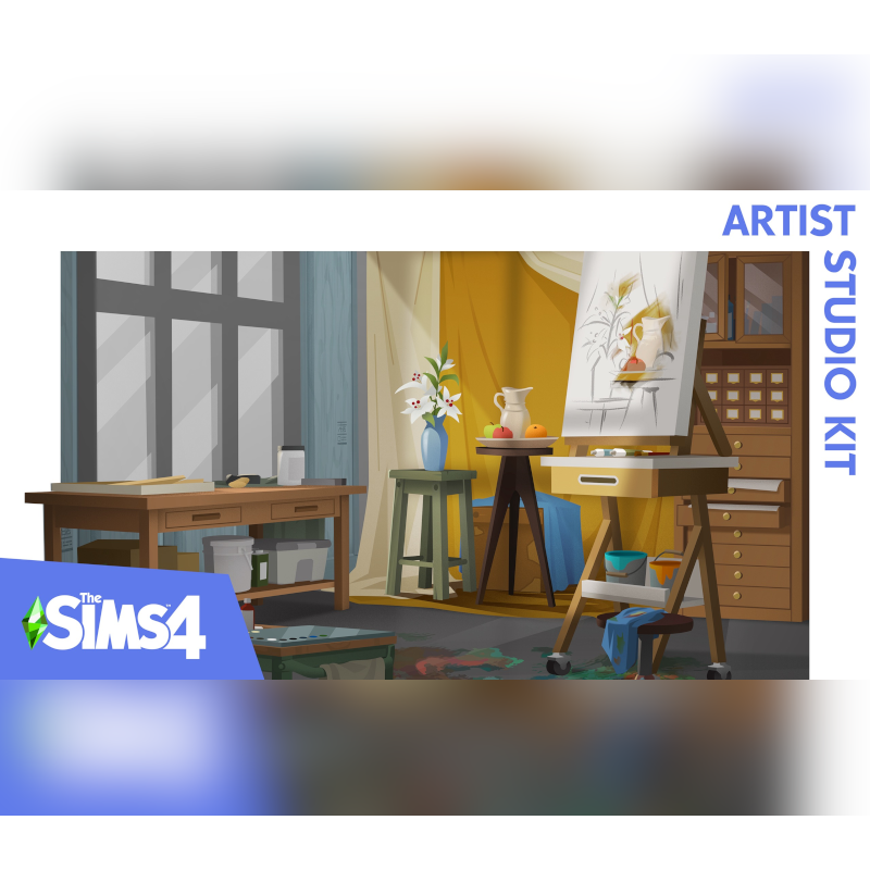 The Sims 4   Artist Studio Kit DLC EA Kod Klucz