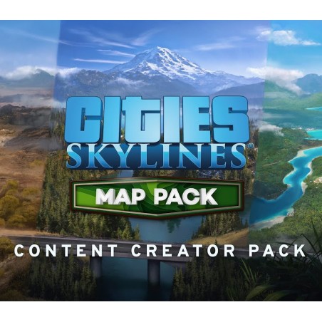 Cities  Skylines   Content Creator Pack  Map Pack DLC   PC Steam Kod Klucz