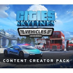 Cities  Skylines   Content Creator Pack  Vehicles of the World DLC   PC Steam Kod Klucz
