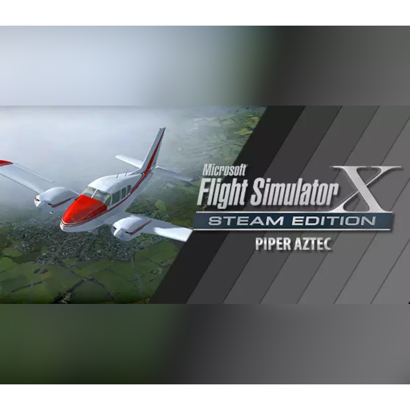 Microsoft Flight Simulator X  Steam Edition   Piper Aztec DLC   PC Steam Kod Klucz