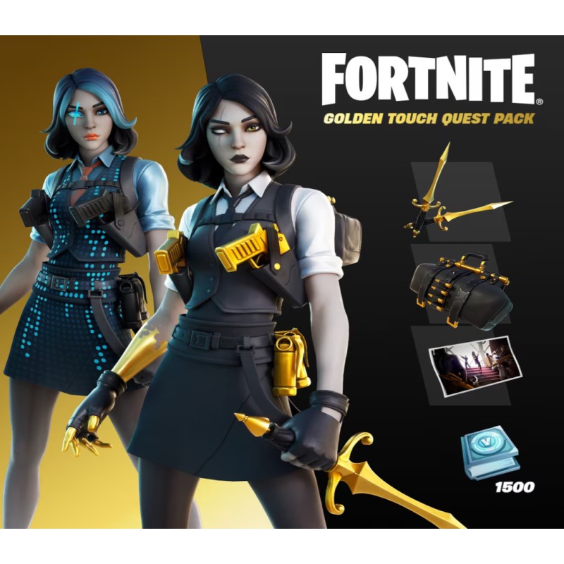 Fortnite   Golden Touch Quest Pack DLC   XBOX One / XBOX Series X|S Kod Klucz