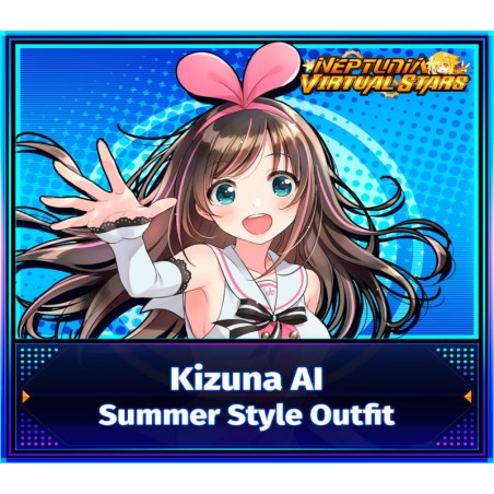 Neptunia Virtual Stars   Kizuna AI  Summer Style Outfit DLC   PC Steam Kod Klucz