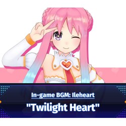 Neptunia Virtual Stars   In game BGM Ileheart   "Twilight Heart" DLC   PC Steam Kod Klucz
