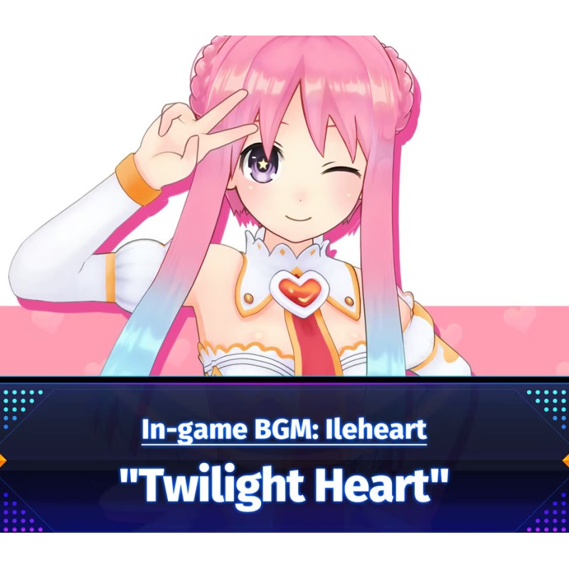 Neptunia Virtual Stars   In game BGM Ileheart   "Twilight Heart" DLC   PC Steam Kod Klucz