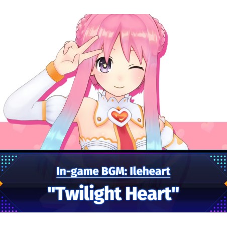 Neptunia Virtual Stars   In game BGM Ileheart   "Twilight Heart" DLC   PC Steam Kod Klucz