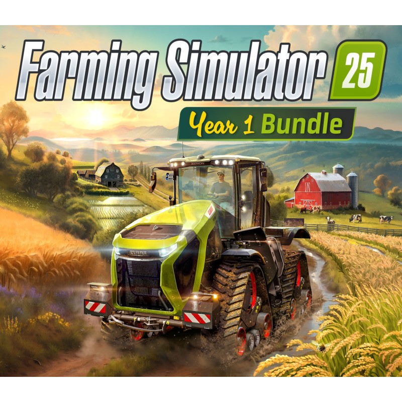 Farming Simulator 25   Year 1 Pass DLC PC Steam Kod Klucz