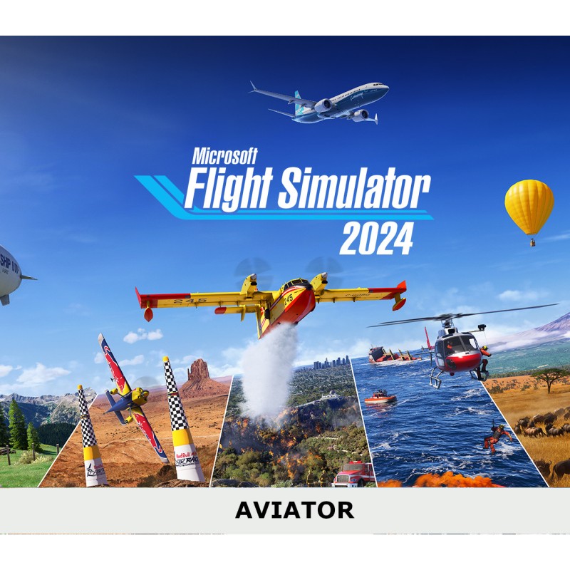 Microsoft Flight Simulator 2024 Aviator Edition   Xbox Series X|S / PC Kod Klucz