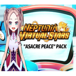 Neptunia Virtual Stars   Asacre Peace Pack DLC   PC Steam Kod Klucz