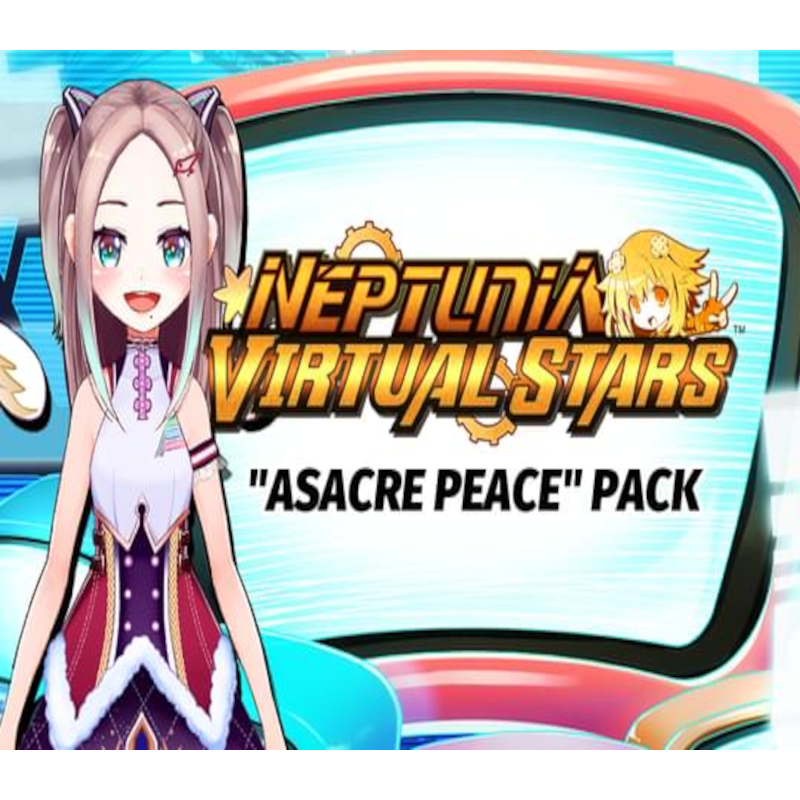 Neptunia Virtual Stars   Asacre Peace Pack DLC   PC Steam Kod Klucz