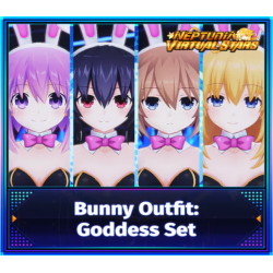 Neptunia Virtual Stars   Bunny Outfit  Goddess Set DLC   PC Steam Kod Klucz